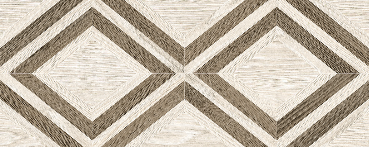 Wisdom Плитка настенная бежевый узор 20х50