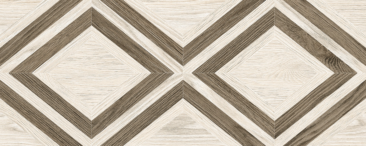 Wisdom Плитка настенная бежевый узор 20х50