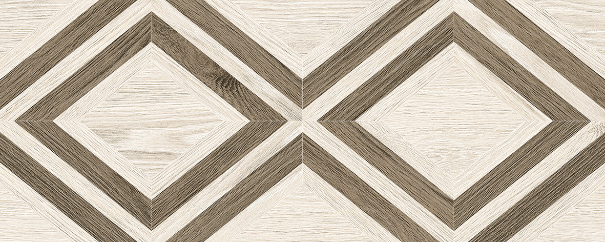 Wisdom Плитка настенная бежевый узор 20х50