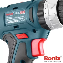 Аккумуляторная дрель-шуруповерт 18 Вт Ronix 8018V