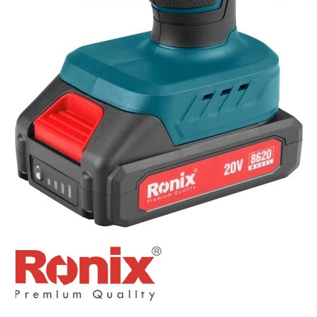 Аккумуляторная дрель-шуруповерт 20 Вт Ronix 8620