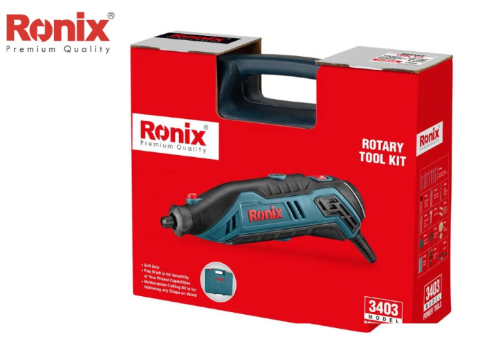 Гравер, 130 Вт, 10000-35000 об/мин Ronix 3403