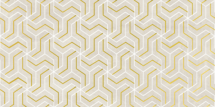 Crystal Fractal Декор бежевый 30х60