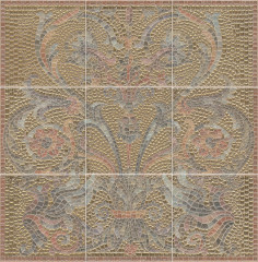 Виченца Панно золото из 9 частей HGD\\B99\\9x\\17000 45х45