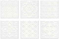 Суррей Плитка настенная белый 5226 20х20