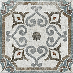 Emilia multi Плитка настенная 02 20х20 - матовая