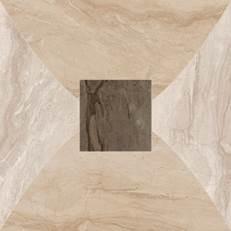 Венеция Вставка Сан Марко 45х45 лаппатированный