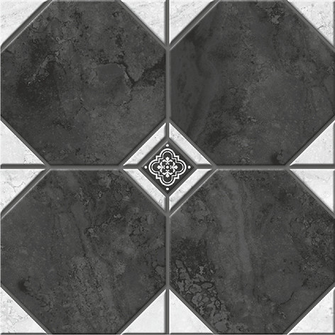 Лимбург 1 Керамогранит чёрный 40х40