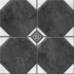 Лимбург 1 Керамогранит чёрный 40х40