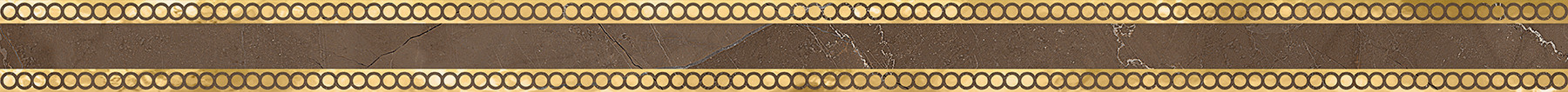 Миланезе дизайн Бордюр Римский марроне 1506-0419 3,6х60