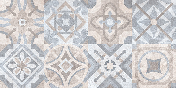 Портланд 2Д Керамогранит микс декор 30х60