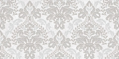 Afina Damask Декор серый 08-03-06-456 20х40