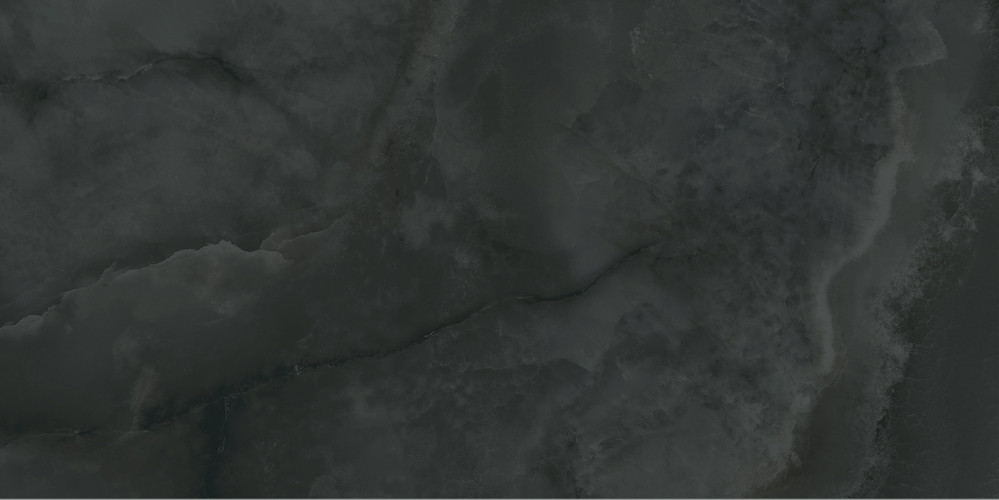 Cosmo nero Керамическая плитка 48026R 40x80 глянцевый обрезной