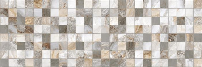 DG10-01 Плитка настенная Hypnose Grey Decor 01 glossy 30*90см 1,08м2