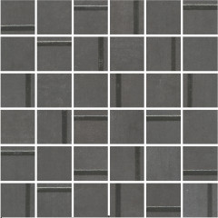 Гварди Декор 1 мозаичный антрацит матовый обрезной MM13132 30x30