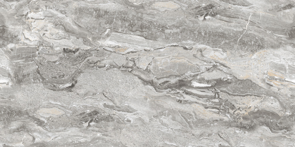 Ocean Awesome Grey Керамогранит серый 60х120 Полированный