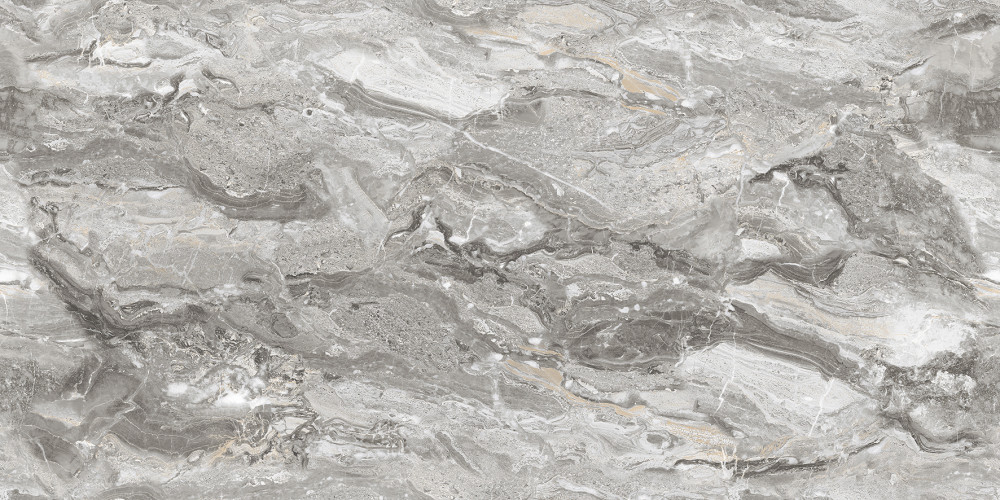 Ocean Awesome Grey Керамогранит серый 60х120 Полированный