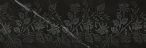 Geneva black Декор 01 25х75