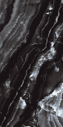 GR210 Керамогранит Black Modulo 60*120см high glossy 1,44м2