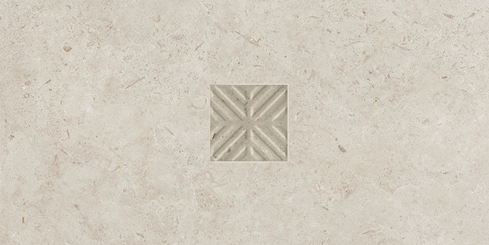 Карму Декор наборный бежевый матовый ID128 30х60