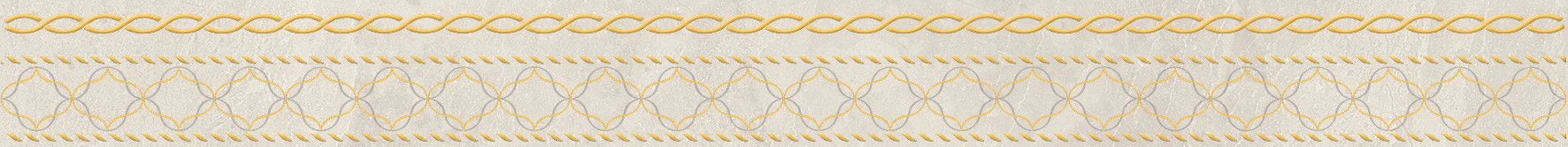 Crystal Resonanse Бордюр бежевый 6х60