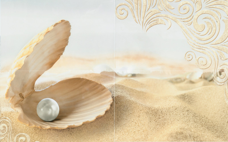 Amalfi sand 02 Панно 50x80 (панно из 4-х шт)