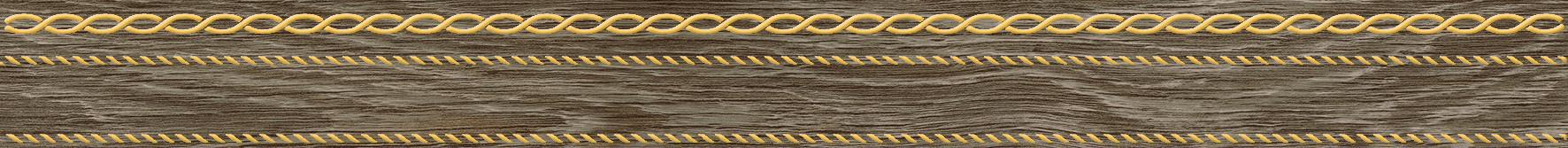 Genesis Бордюр коричневый 6х60