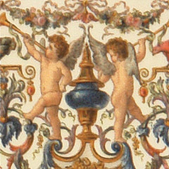 Triumph beige border 02 65х65 мм - 81 шт.