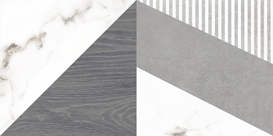 Savage Плитка настенная серый узор 34078 25х50