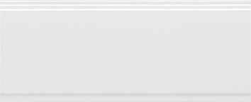 Марсо Бордюр белый обрезной BDA011R 30х12