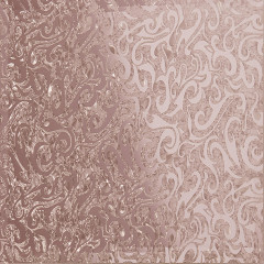 Квадратная зеркальная рыжая плитка Алладин-4 КЗРАл-4 - 300х300 мм/10шт