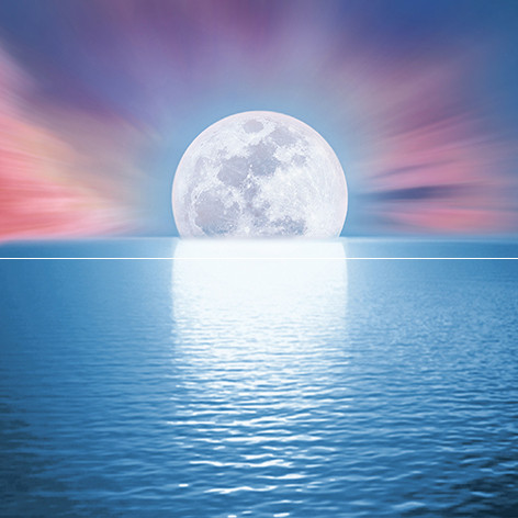 Moon and sun Панно P2-1D288 40х40 (из 2 плиток)