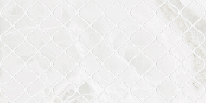 Plazma Nuance Декор белый 30х60