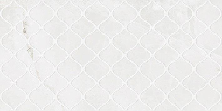 Plazma Nuance Декор белый 30х60