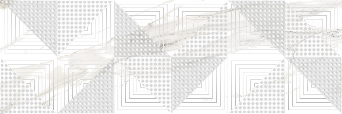 Balance Декор белый 25х75