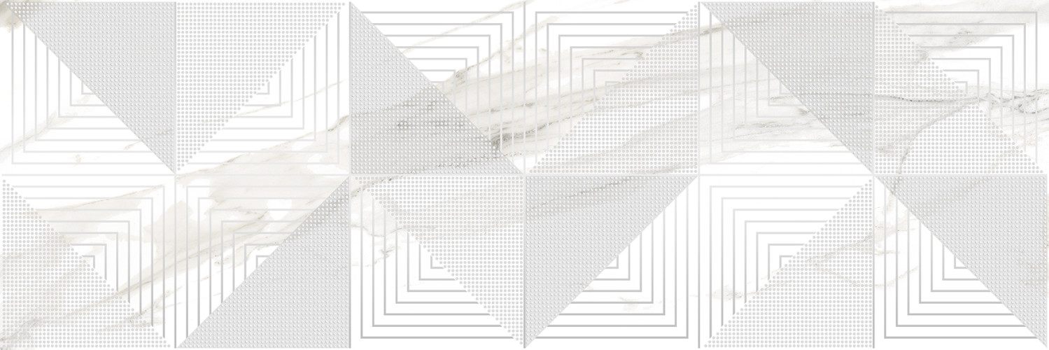 Balance Декор белый 25х75