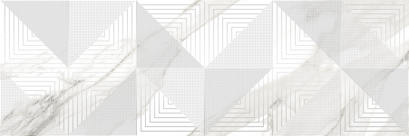 Balance Декор белый 25х75