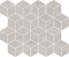 Риккарди Декор мозаичный серый светлый матовый T017\\14053 45x37,5