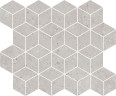 Риккарди Декор мозаичный серый светлый матовый T017\\14053 45x37,5