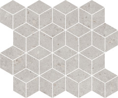 Риккарди Декор мозаичный серый светлый матовый T017\\14053 45x37,5