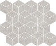 Риккарди Декор мозаичный серый светлый матовый T017\\14053 45x37,5