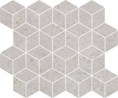 Риккарди Декор мозаичный серый светлый матовый T017\\14053 45x37,5