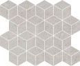 Риккарди Декор мозаичный серый светлый матовый T017\\14053 45x37,5