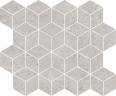 Риккарди Декор мозаичный серый светлый матовый T017\\14053 45x37,5