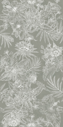 Таделакт Декор зелёный матовый обрезной KMD3STA054BR 60x119,5x0,9