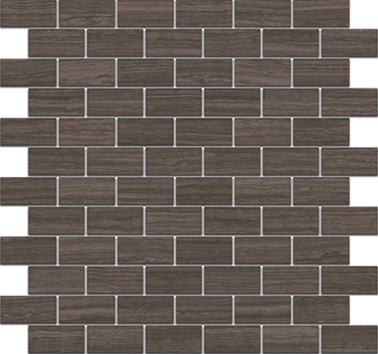 Грасси Декор коричневый мозаичный MM13040 32х30