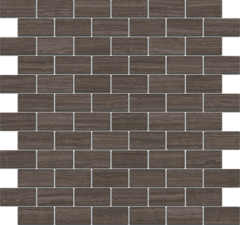Грасси Декор коричневый мозаичный MM13040 32х30