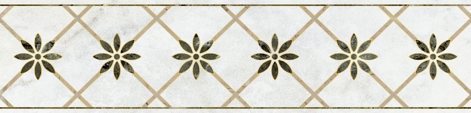 Серенада Бордюр 4 глянцевый обрезной VT\\A574\\11000R 30x7,2