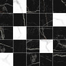 Total Декор мозаичный чёрный MM34108 25х25