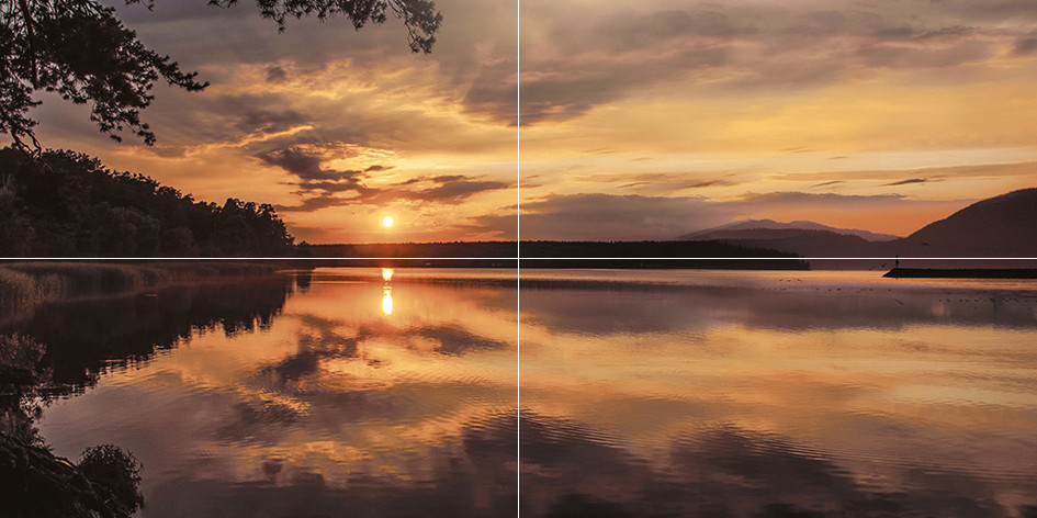 Home Панно P4D279 80х40 (из 4 плиток)